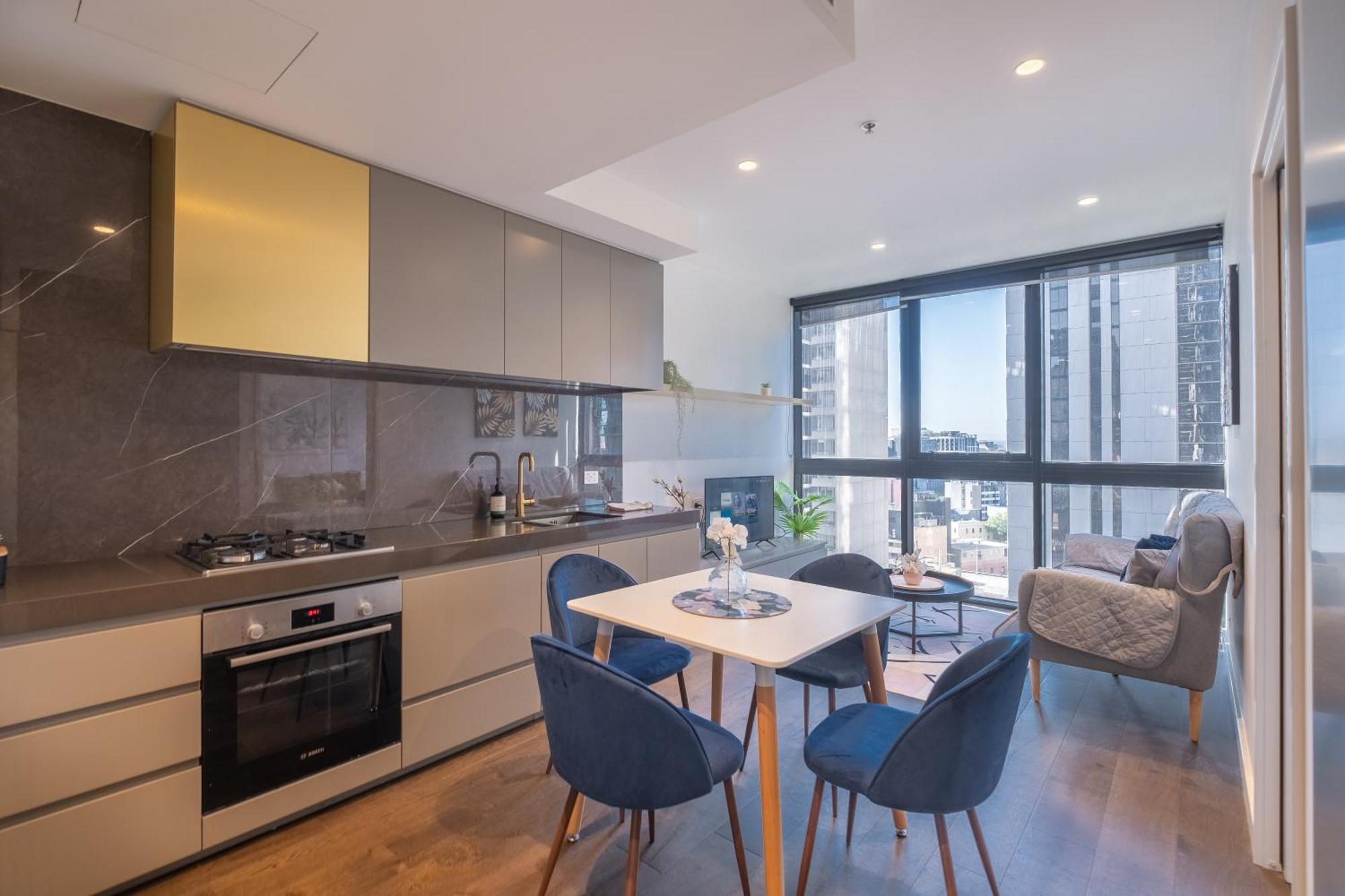 Relaxed 1Br1Ba City View Apt Wifi In Heart Melcbd Melbourne Exterior foto